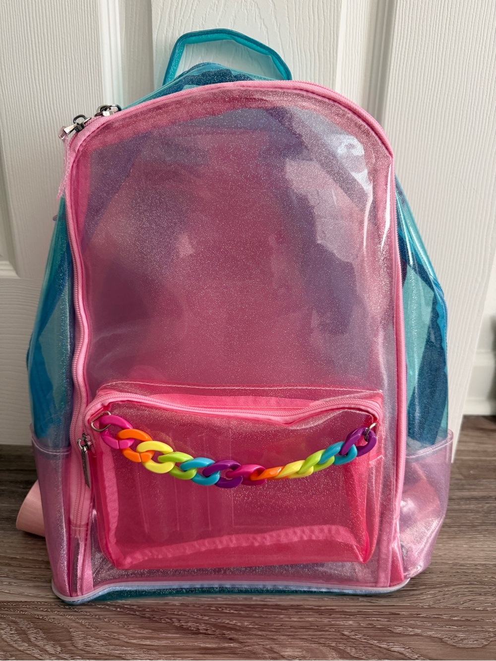 Bari Lynn Translucent Light Backpack